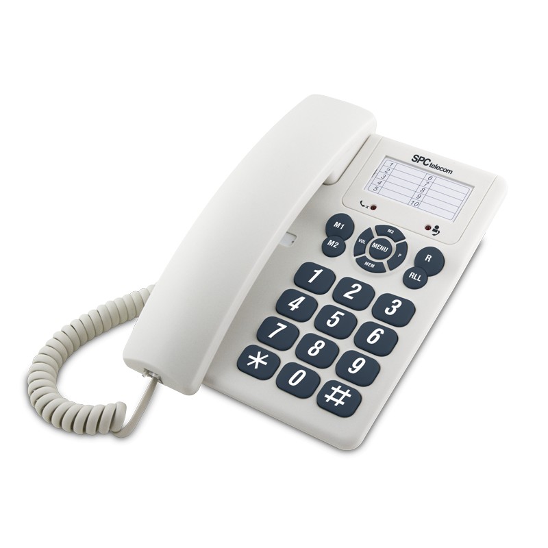 Telefono Fijo SPC ORIGINAL BLANCO