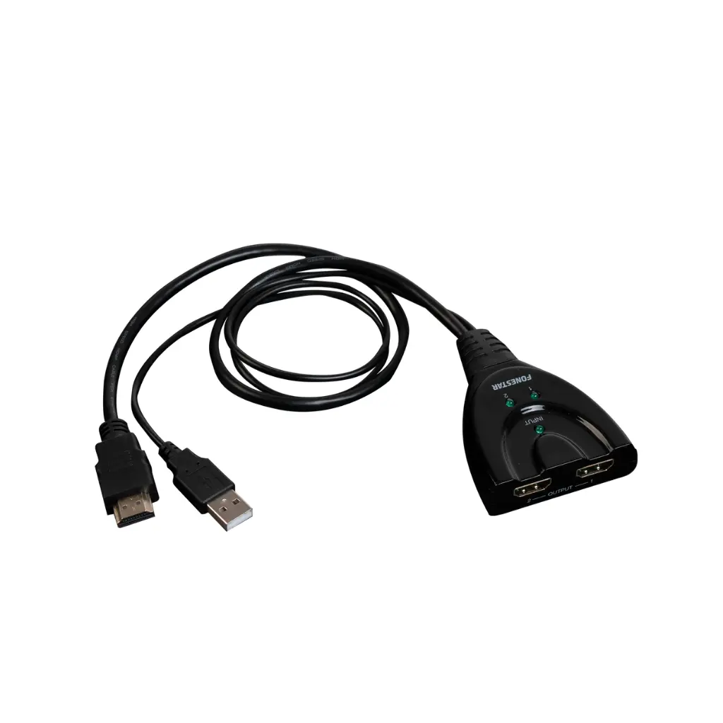 Distribuidor HDMI 1.4 4K@30 2Salidas USB FONESTAR FO-14S2UC