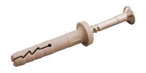 Taco y tornillo para Canaleta 48.005 de 6mm