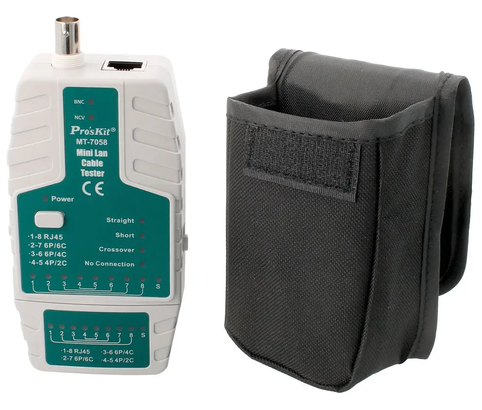 Tester Red RJ45 BNC Detector NCV