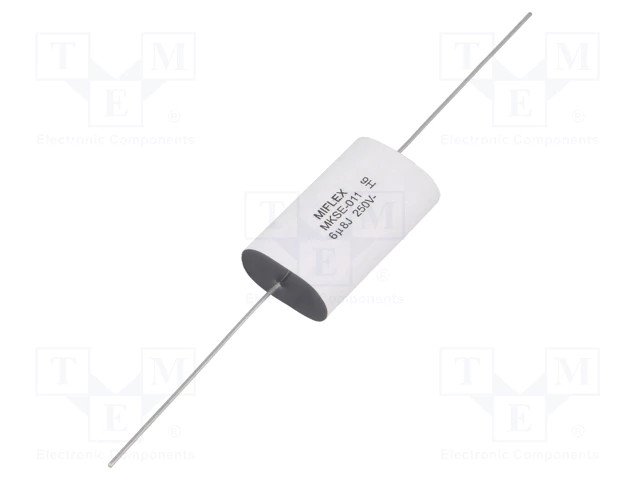 6,8uF 250Vdc Condensador Poliester 13.5x23x39.5mm AXIAL