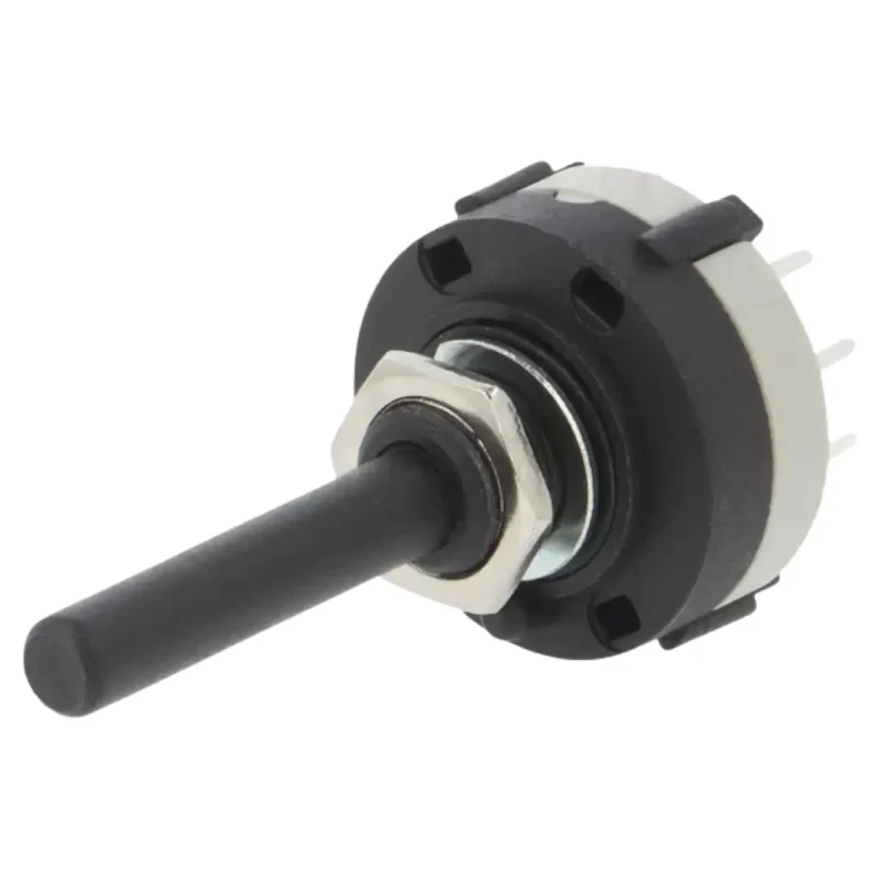 Conmutador Rotativo 4 ctos. 3 Posiciones Eje de 6mm