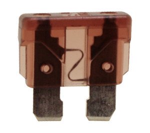 Fusible Plano Coche  7,5Amp 19x19mm MARRON