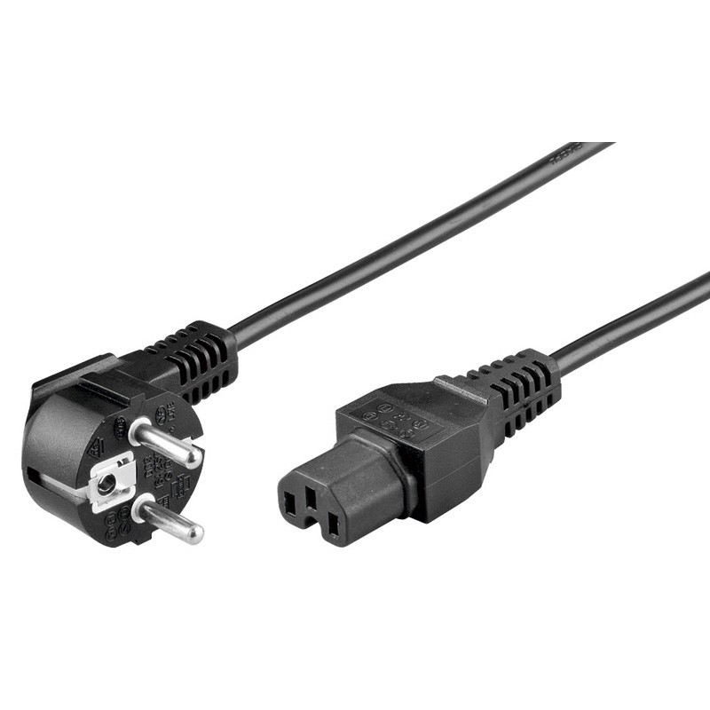Cable Alimentacion C15 a SCHUKO 2m
