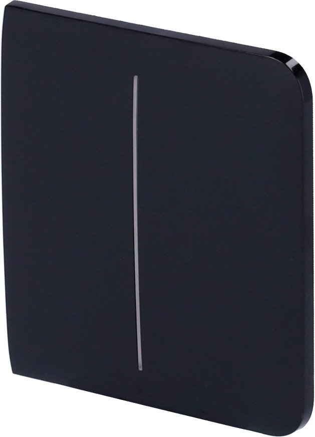 Panel táctil para un interruptor doble de luz