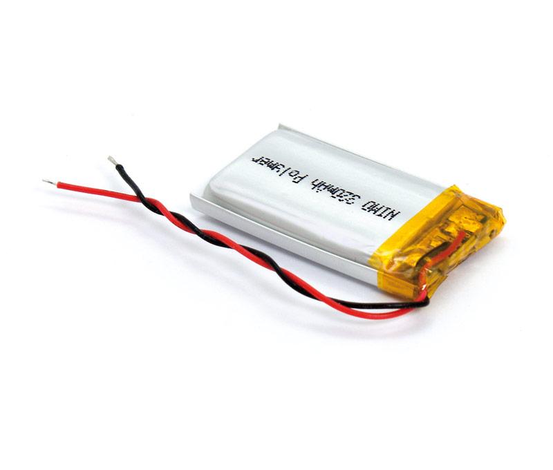 Bateria 3,7V 300mAh Polimero Litio con Circuito Control
