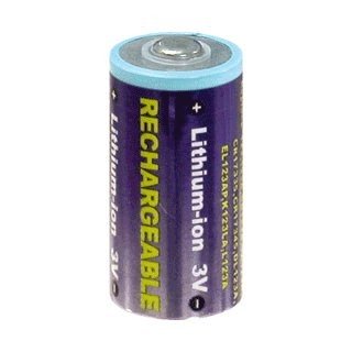 Bateria Camara Canon, Kodak CR123A 3Vdc 500mAh 16340