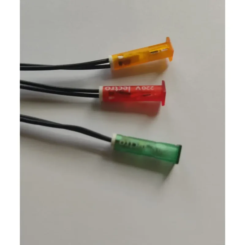 164C Piloto Neon 220V Rojo