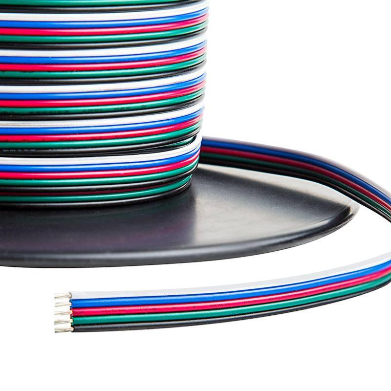 Cable Plano para Tira LED RGB 6×0,50mm (25m)