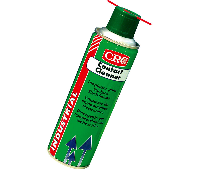 Limpiador Contact Cleaner  equipos electrÃ³nicos CRC