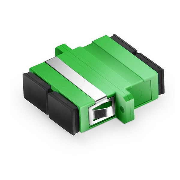 Adaptador Fibra Optica SC/APC Monomodo DUPLEX