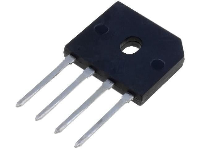 Puente Rectificador 400V 12Amp 4pin plano GBU12G
