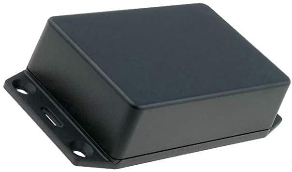 Caja Montaje 56x85x27mm con Soporte ABS Negro