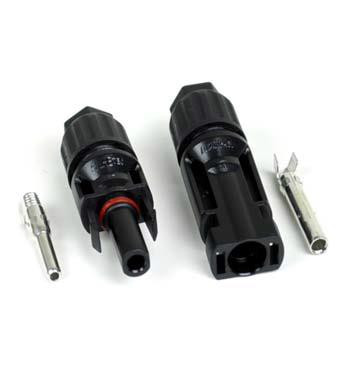 Conectores Macho+Hembra Placa Solar cable 2,5-4mm IP67