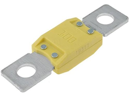 Fusible Coche 100A 32Vdc 68,6mm AMARILLO