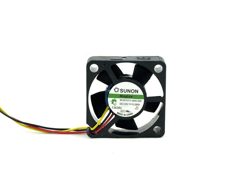 Ventilador 12Vdc 30x30x10mm 0,66W 3 Cables VAPO