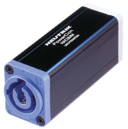 Adaptador PowerCON 20A AZUL/GRIS
