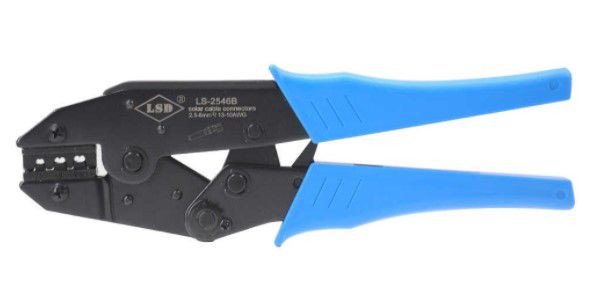 Crimpadora Conectores Solares MC4 Cables 2,5 a 6mm