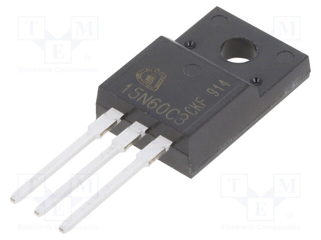 SPA15N60C3XKSA1 Transistor N-Mosfet 650V 9,4A 45A 34W TO220FP