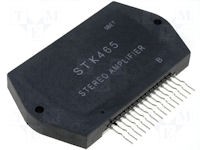 STK465 Circuito Integrado Amplificador 2x30W 16pin