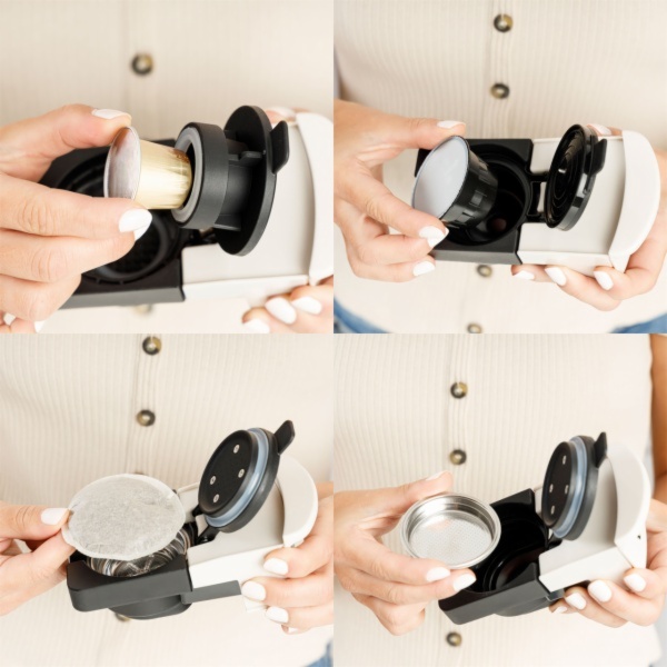 CAFETERA EXPRESS TAURUS MOKABARI CREAM CAPSU - Imagen 2