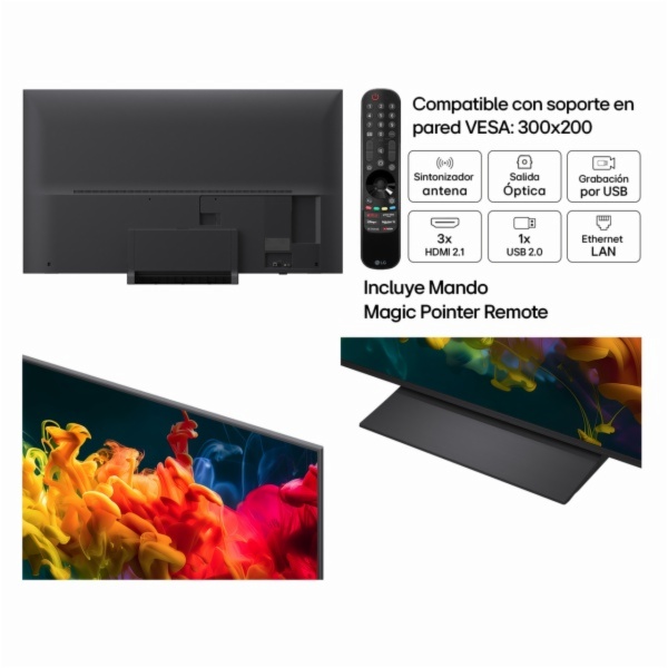 TV MINILED LG 55QNED8EB3B - Imagen 2