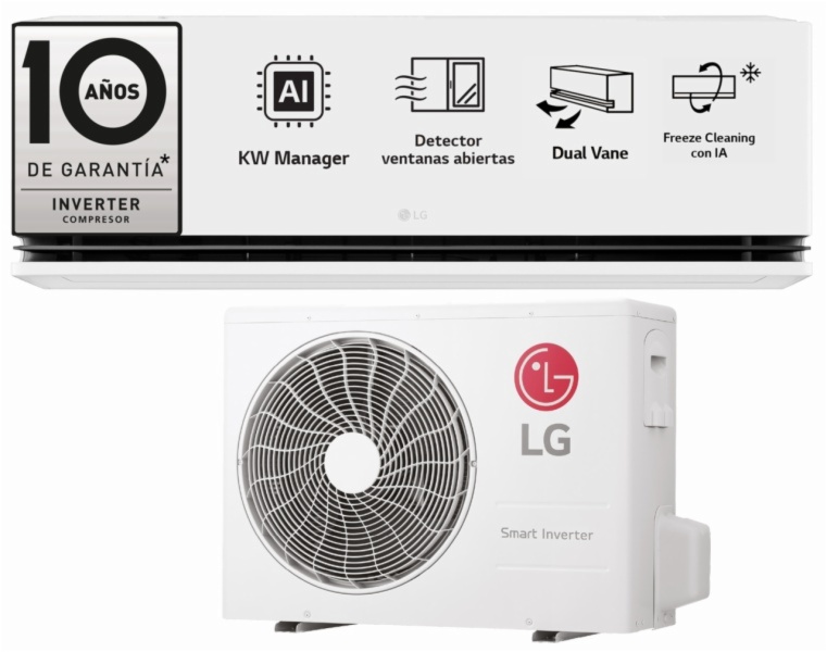 ACONDICIONADOR LG MAGNA09MX.SET