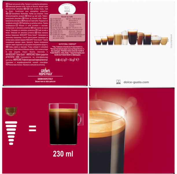 CAPSULAS CAFE DOLCE GUSTO AMERICANO - Imagen 3