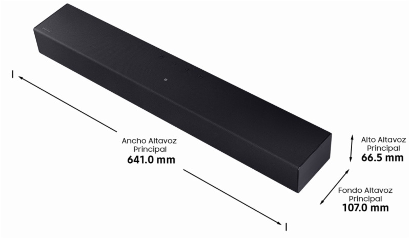 BARRA SONIDO SAMSUNG HW-B400F/ZF - Imagen 3