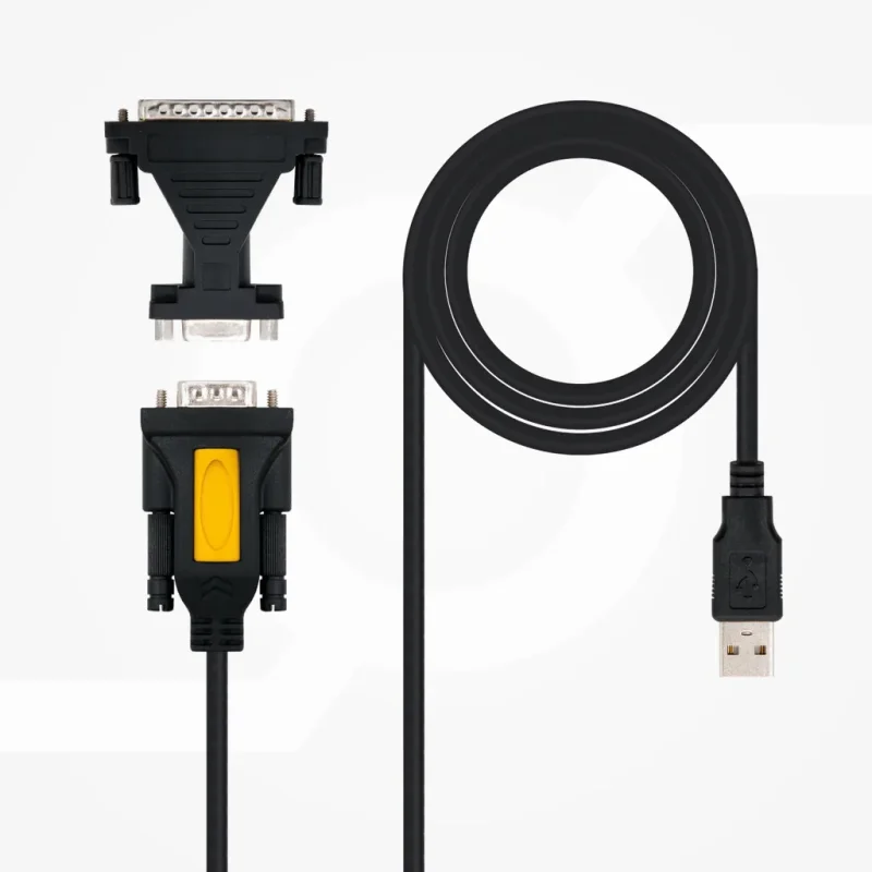 Conversor USB 2.0 a SERIE RS232 1,8m NANOCABLE