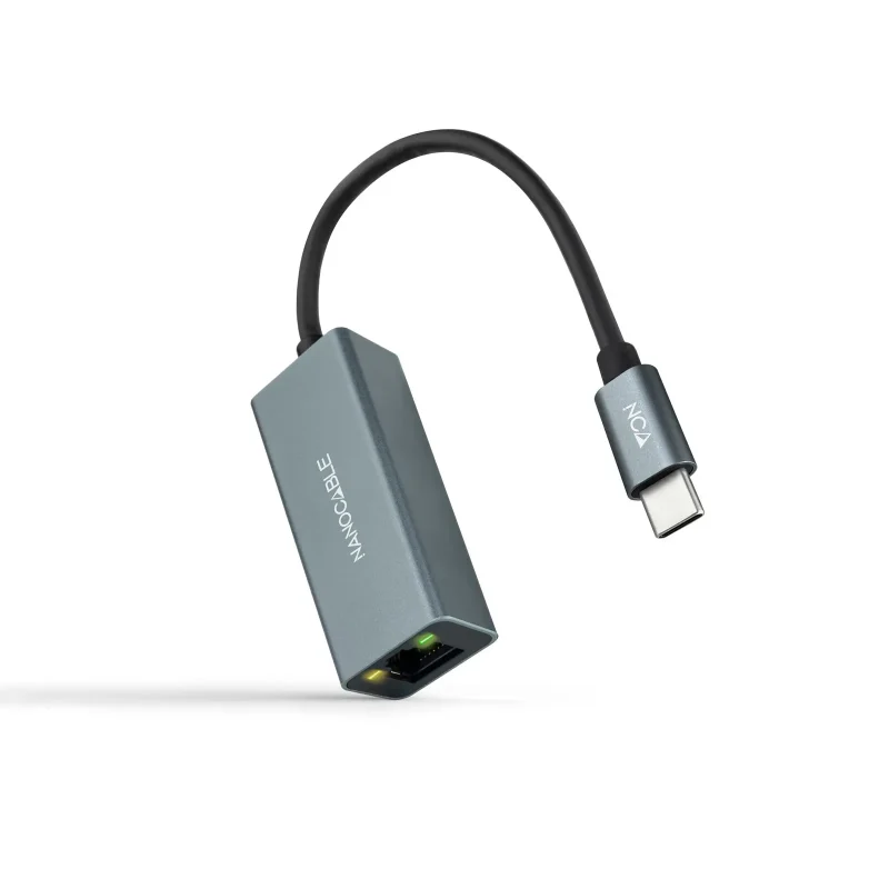 Conversor USB-C a RJ45 Gigabit ECO NANOCABLE