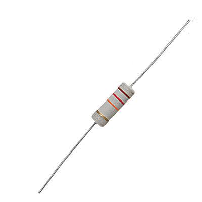 Resistencia Oxido Metal 10M 1W 5% Axial