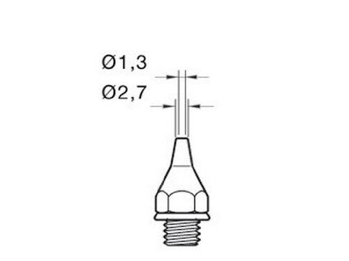 Punta Desoldador 32HT 2,7mm para DST JBC 0321400