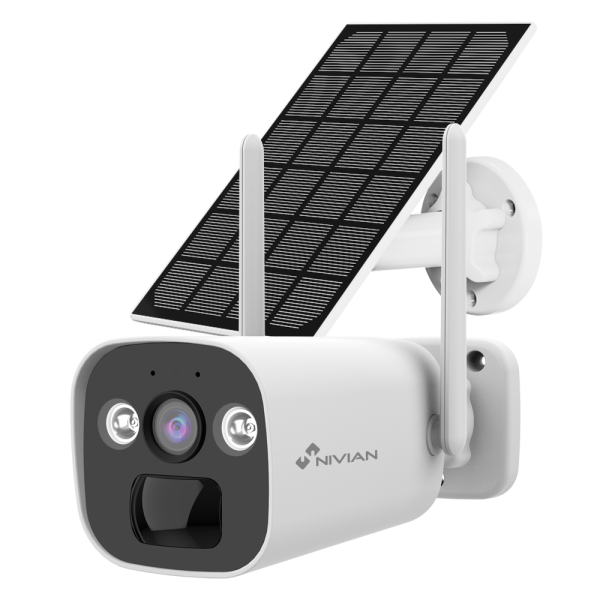 Camara IP 2,8mm 2K 4G LTE Bateria NIVIAN