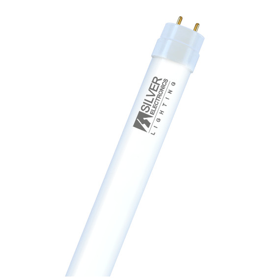 Tubo LED ECO T8 60cm 9W 6000K CRISTAL SILVER