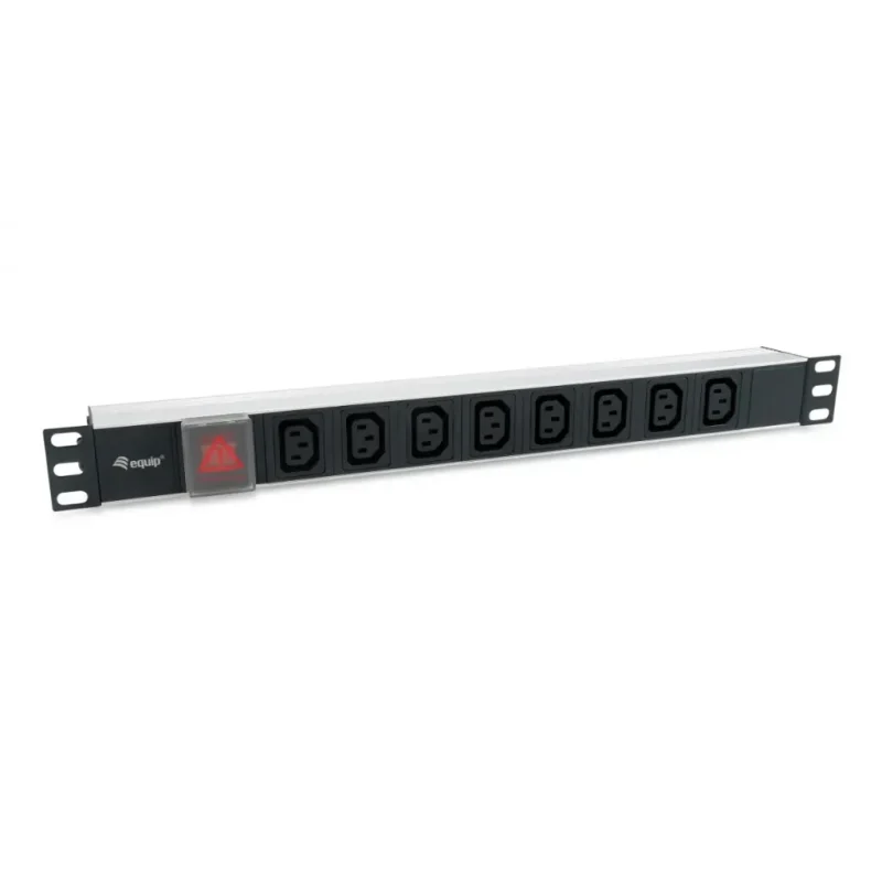 Regleta RACK 19″ 1U 8 Enchufes C13 EQUIP  333310