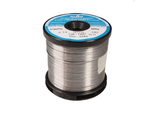 ESTAÑO Sn60Pb40 1mm MBO CR2 Carrete 500gr MBO