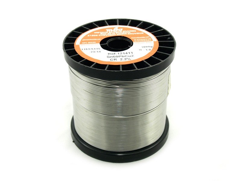 ESTAÃ‘O TRIMETAL 1mm. 60/38/2 MBO carrete 1Kgr