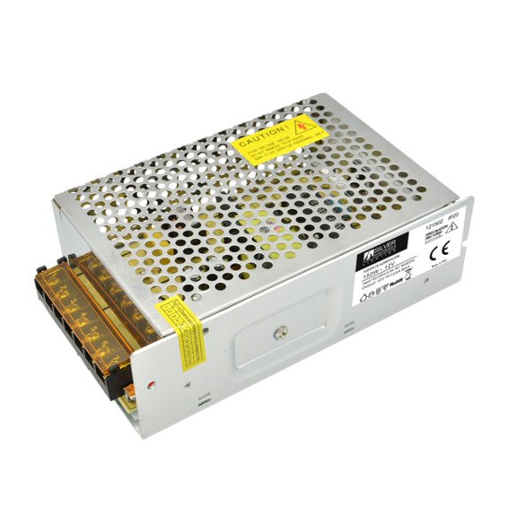 Fuente Alimentacion 12Vdc 150W 12,5Amp IP20 SILVER
