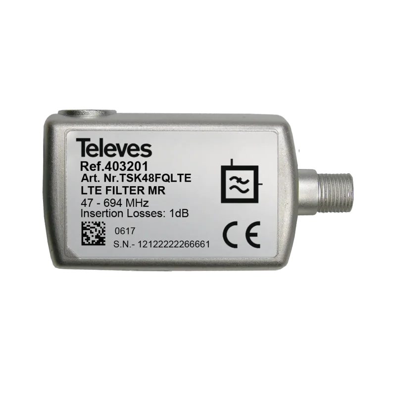 FILTRO LTE MR ‘F’ 47…694MHz (C48) DC