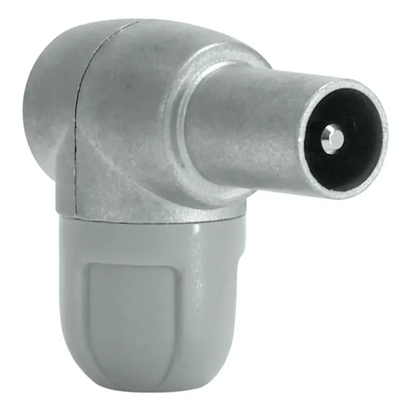 Conector Antena TV Macho Acodado Blindado TELEVES