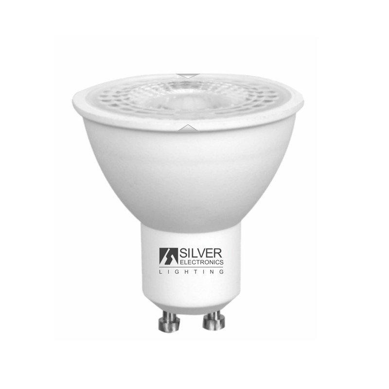 Bombilla LED GU10 5W 230V 6000K SILVER