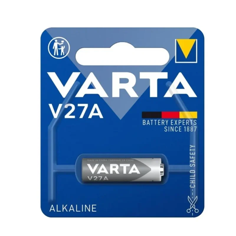 Pila V27A, LR27, A27 12V Alcalina VARTA (Blister 1 pila)