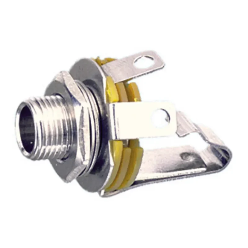 Conector JACK 6,3mm Hembra Mono para Chasis 15.444/M