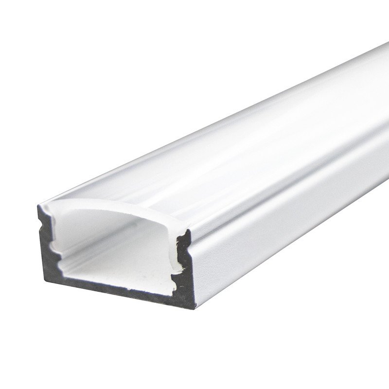 Perfil LED Superficie 17×7,8mm Opal 2m BLANCO