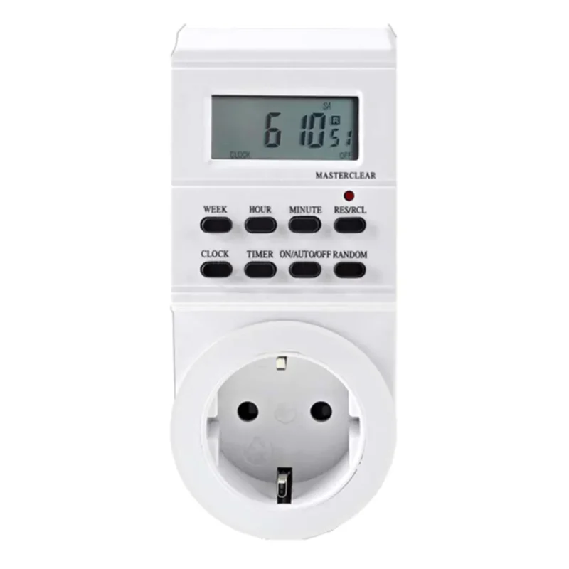 Programador Digital Semanal 8 Programas 3600W