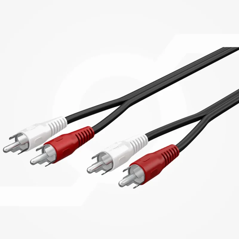 Cable RCA 2 Machos a 2 RCA Machos 20m