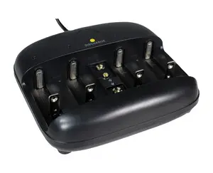 Cargador Baterias Universal  Ni-Cd/Ni-Mh AA, AAA, C, D y  9V