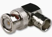Adaptador BNC Macho a BNC Hembra ACODADO