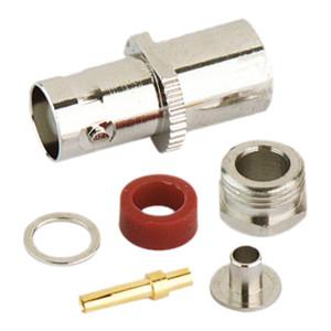 Conector BNC Hembra Aereo RG59 c/tuerca fijacion